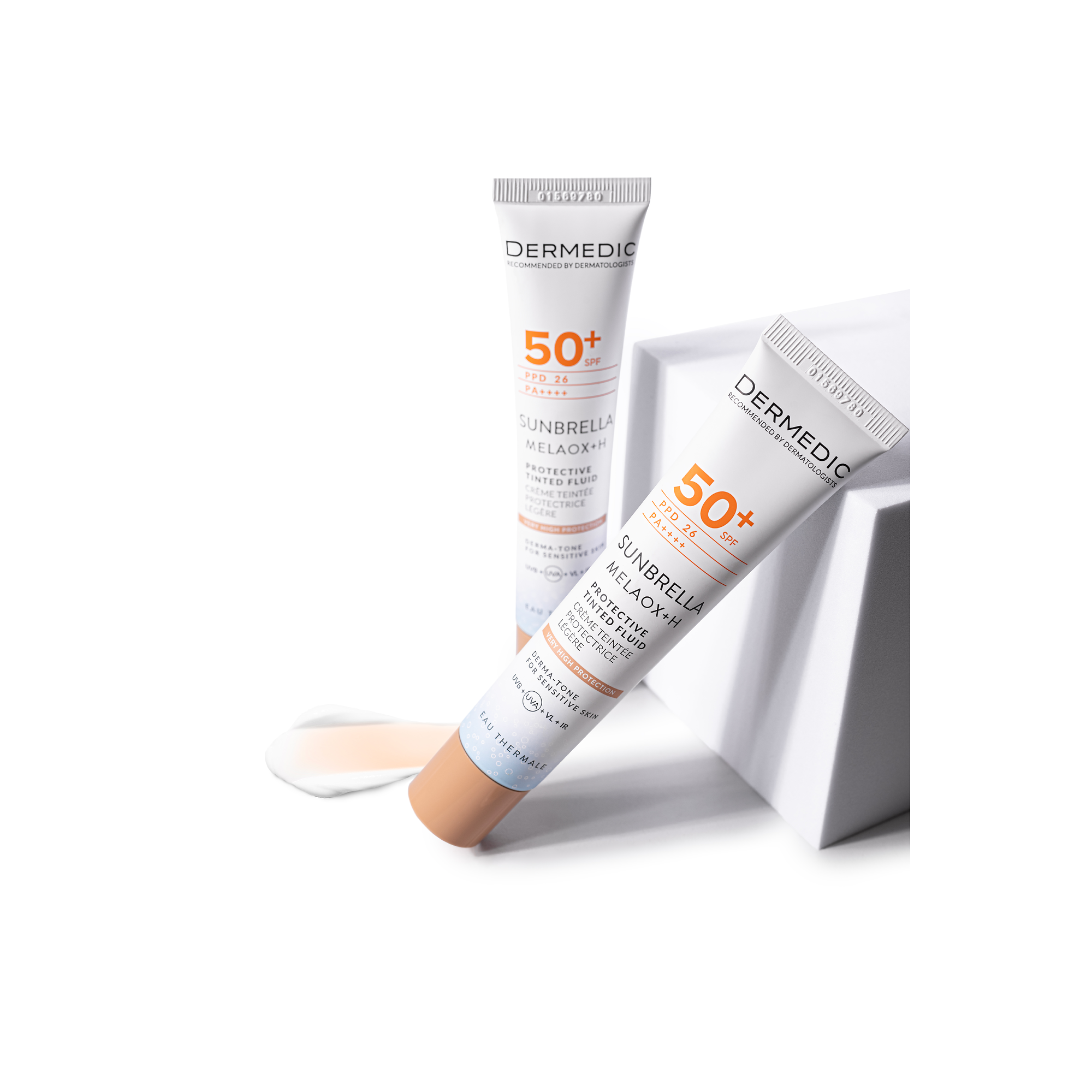 Dermedic, tonujący lekki krem ochronny SPF 50+, 40 ml