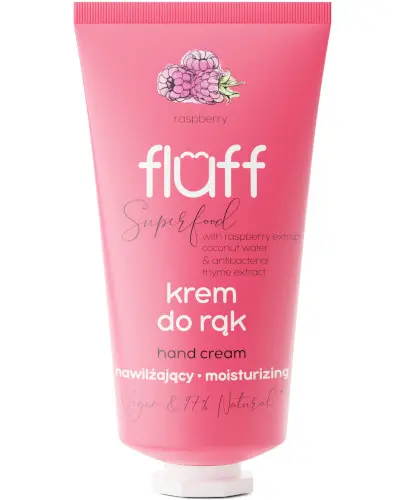 Fluff Superfood krem do rąk malina 50 ml zdjęcie
