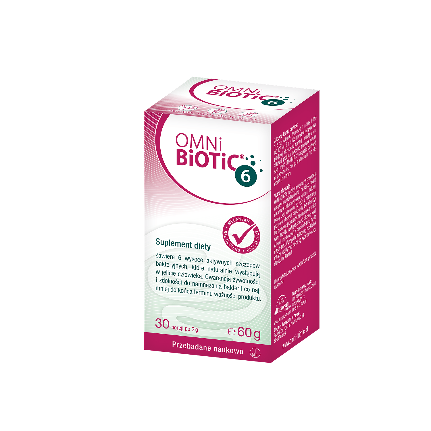 Omni-Biotic 6, proszek, 60 g zdjęcie