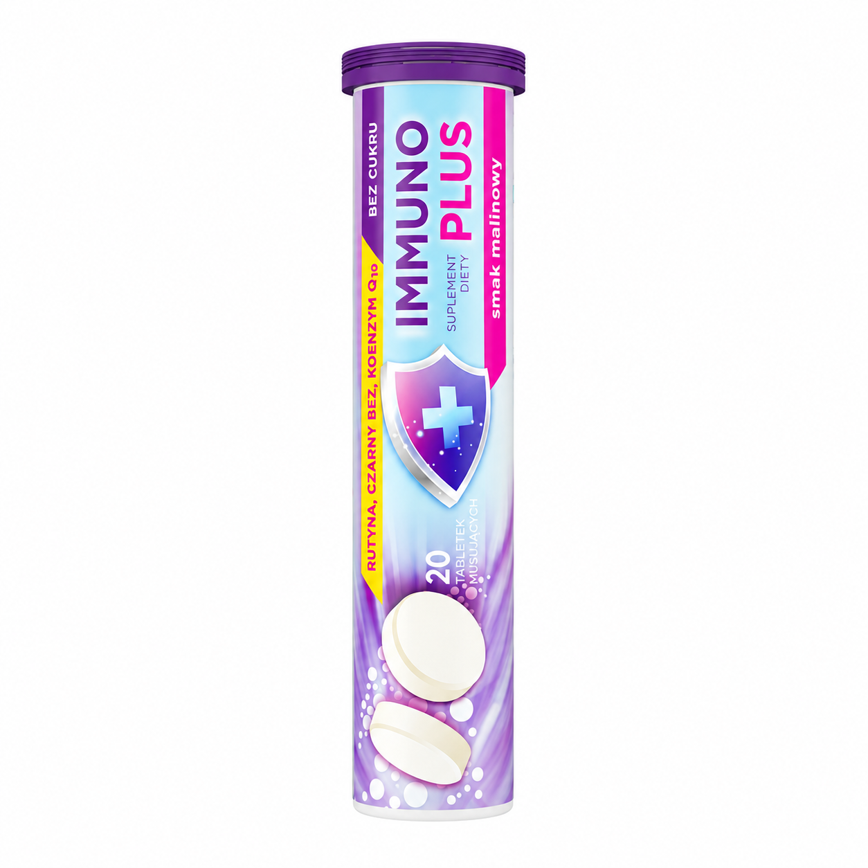 Immuno Plus bez cukru, 20 tabletek musujących zdjęcie