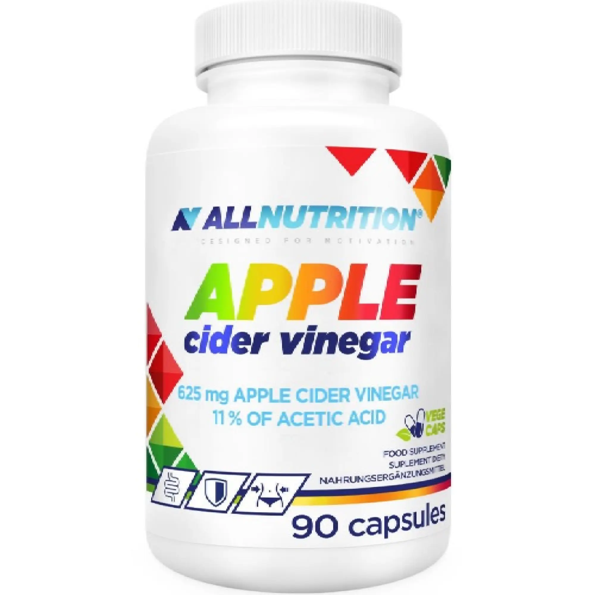 Allnutrition, Apple Cider Vinegar, kapsułki, 90 sztuk zdjęcie