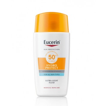 Eucerin Sun Hydro Protect SPF 50+ Ultralekki Nawilżający Fluid ochronny, 50 ml