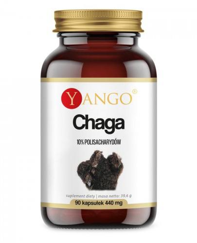 Yango Chaga ekstrakt 10% polisacharydów 90 kapsułek zdjęcie