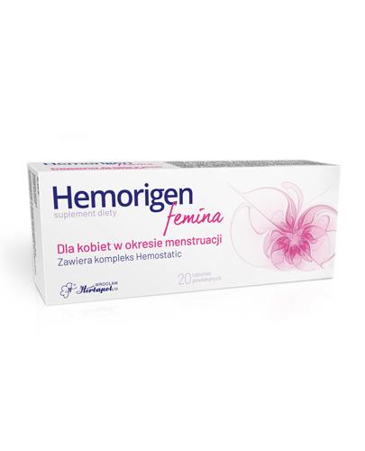Hemorigen Femina 20 tabletek powlekanych zdjęcie