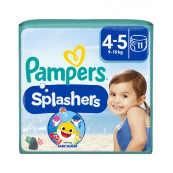 Pampers Splashers 4-5 pieluchy do pływania 9-15 kg 11 sztuk