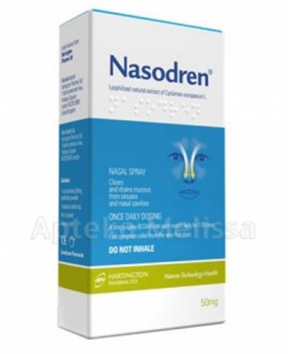 NASODREN Aerozol do nosa, 1 zestaw zdjęcie