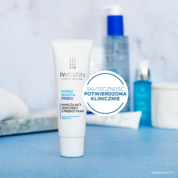 Iwostin Hydro Sensitia Prebio Lekki Krem nawilżający z prebiotykami, 50 ml, cena, opinie, właściwości 
