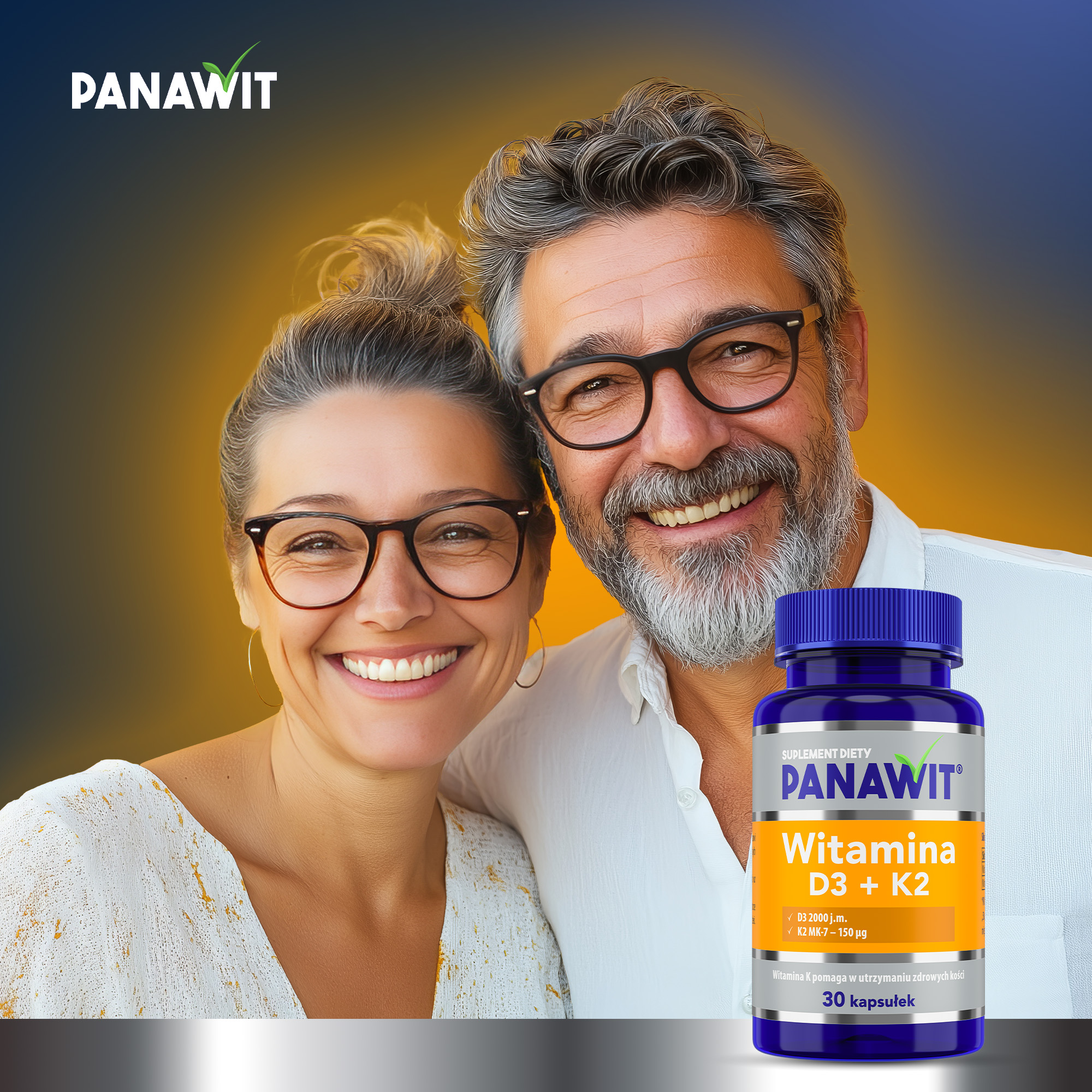 Panawit witamina D3 + K2 30 kapsułek