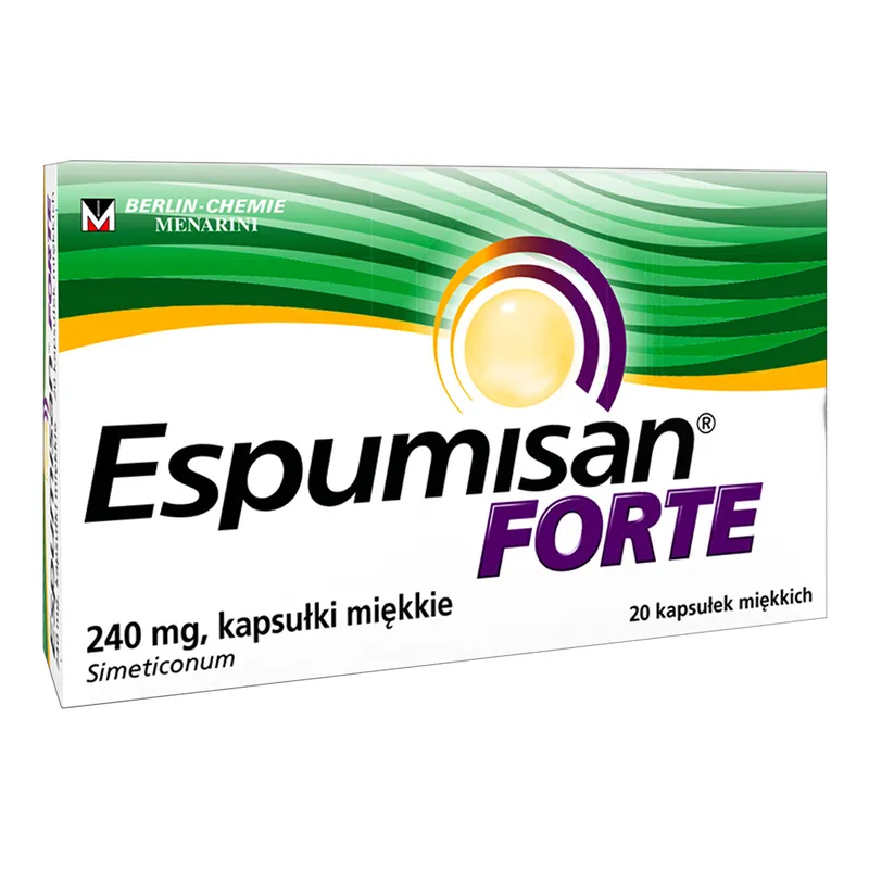 Espumisan Forte, 240 mg, kapsułki miękkie, 20 sztuk zdjęcie