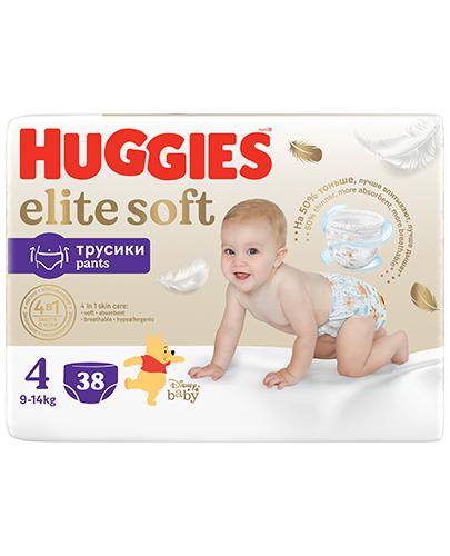 Huggies Elite Soft 4 Pieluchomajtki 9-14 kg, 38 sztuk zdjęcie