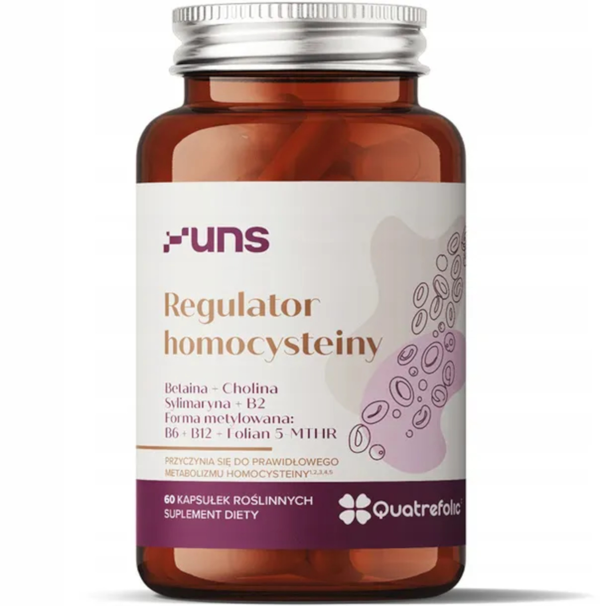 UNS Regulator Homocysteiny, kapsułki, 60 sztuk zdjęcie