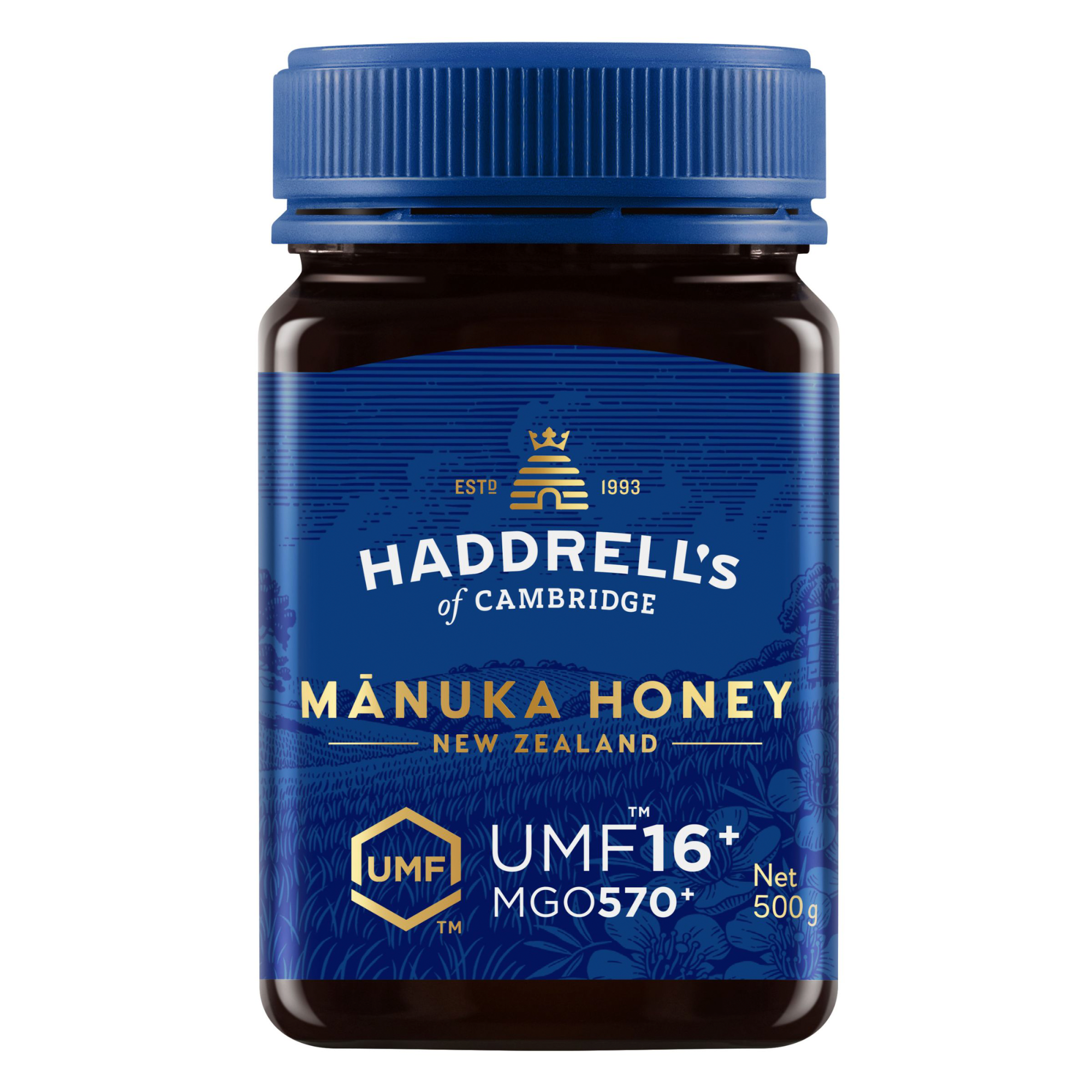 Haddrell's Manuka, Miód UMF16+ MGO570+, 500 g zdjęcie