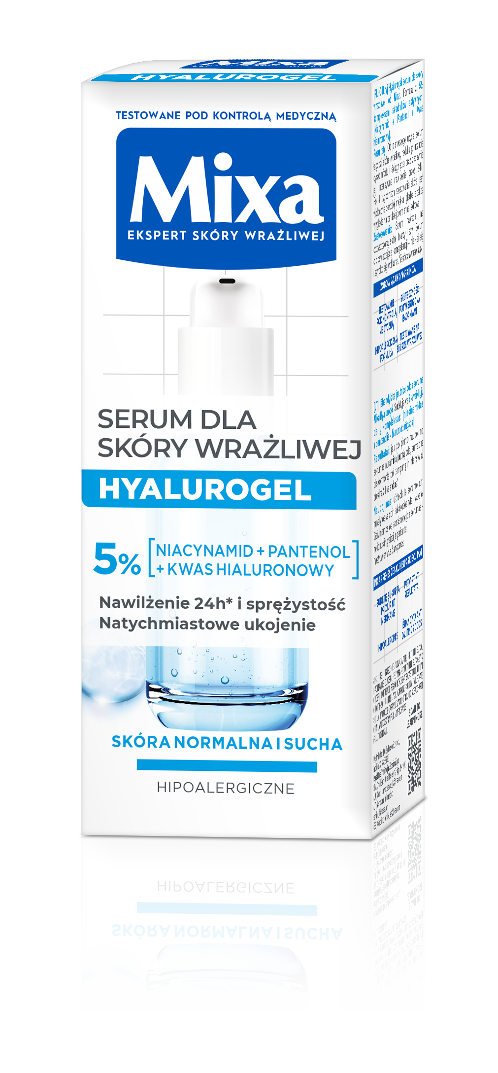 Mixa Hyalurogel Serum dla skóry wrażliwej, 30 ml