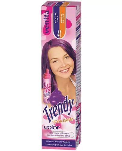 Venita Trendy color pianka koloryzująca, 41 Magiczny Fiolet, 75 ml zdjęcie