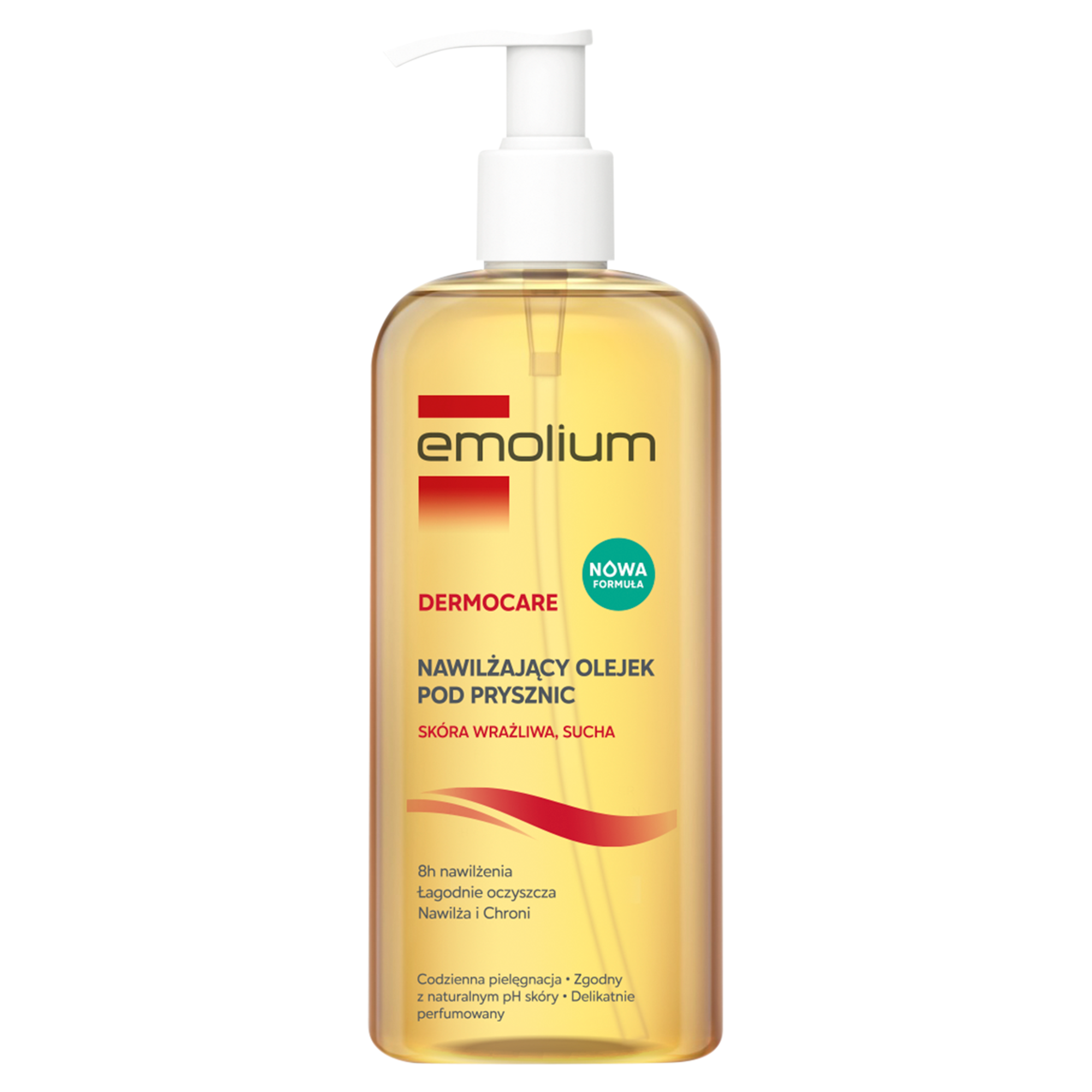 Emolium Dermocare, nawilżający olejek do mycia, 400 ml zdjęcie