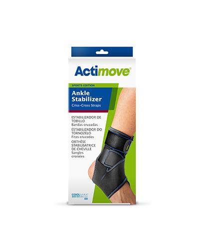 ACTIMOVE Stabilizator stawu skokowego ze skrzyżowanymi pasami, regulowany, 1 sztuka zdjęcie
