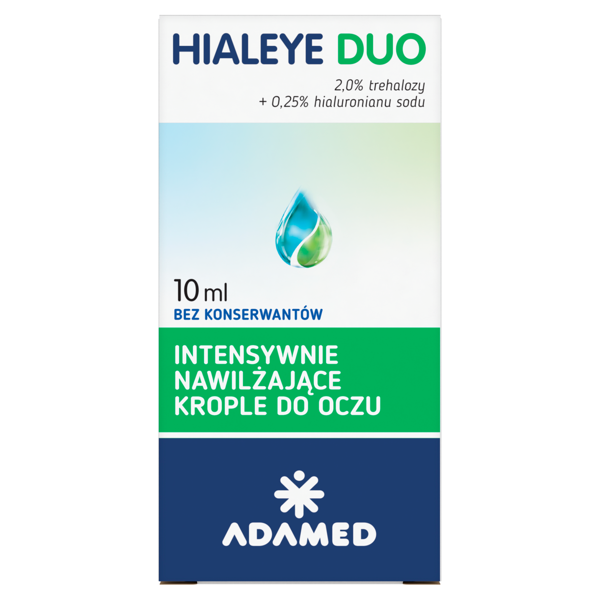 Hialeye Duo, intensywnie nawilżające krople do oczu, 10 ml zdjęcie