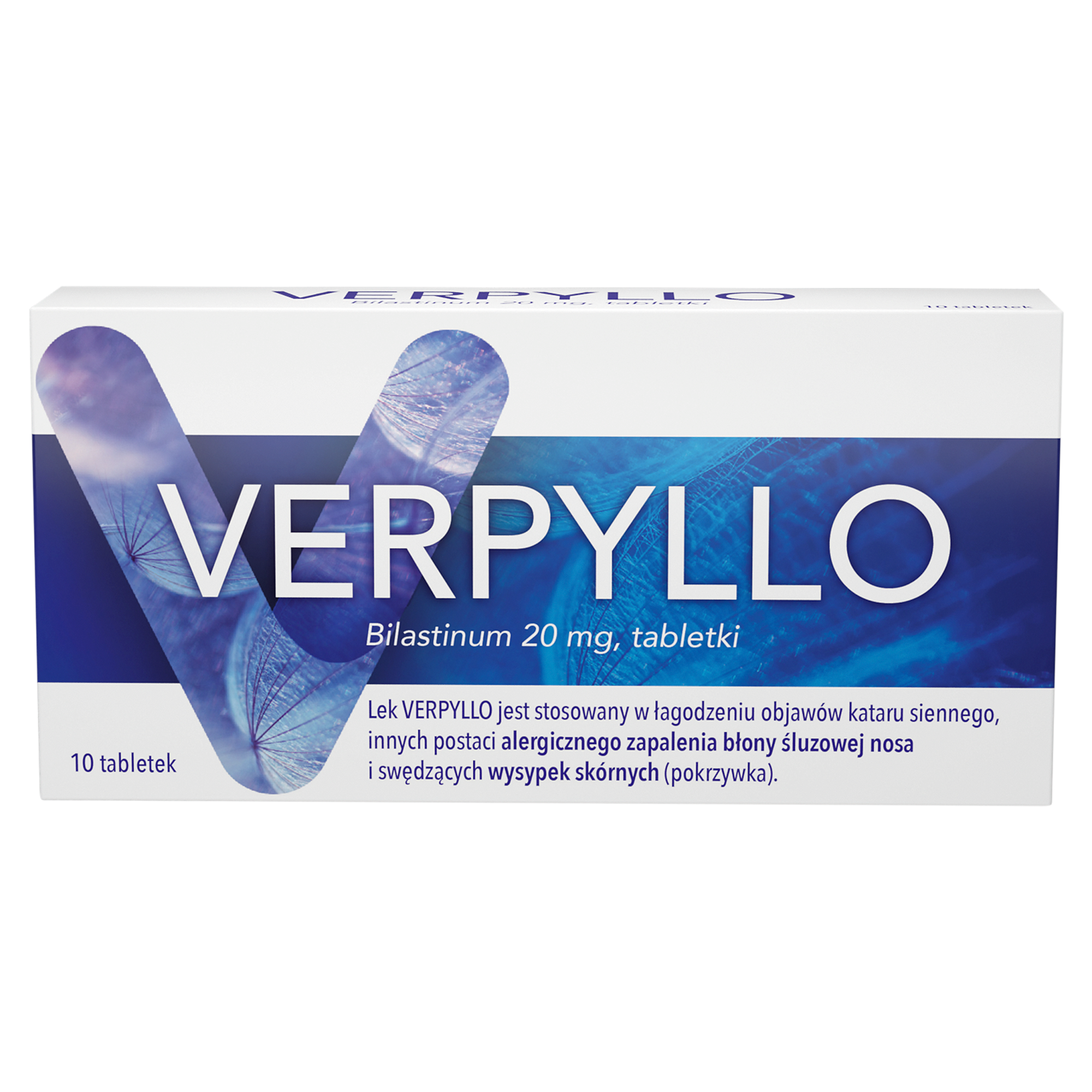 Verpyllo, 20 mg, tabletki, 10 sztuk zdjęcie