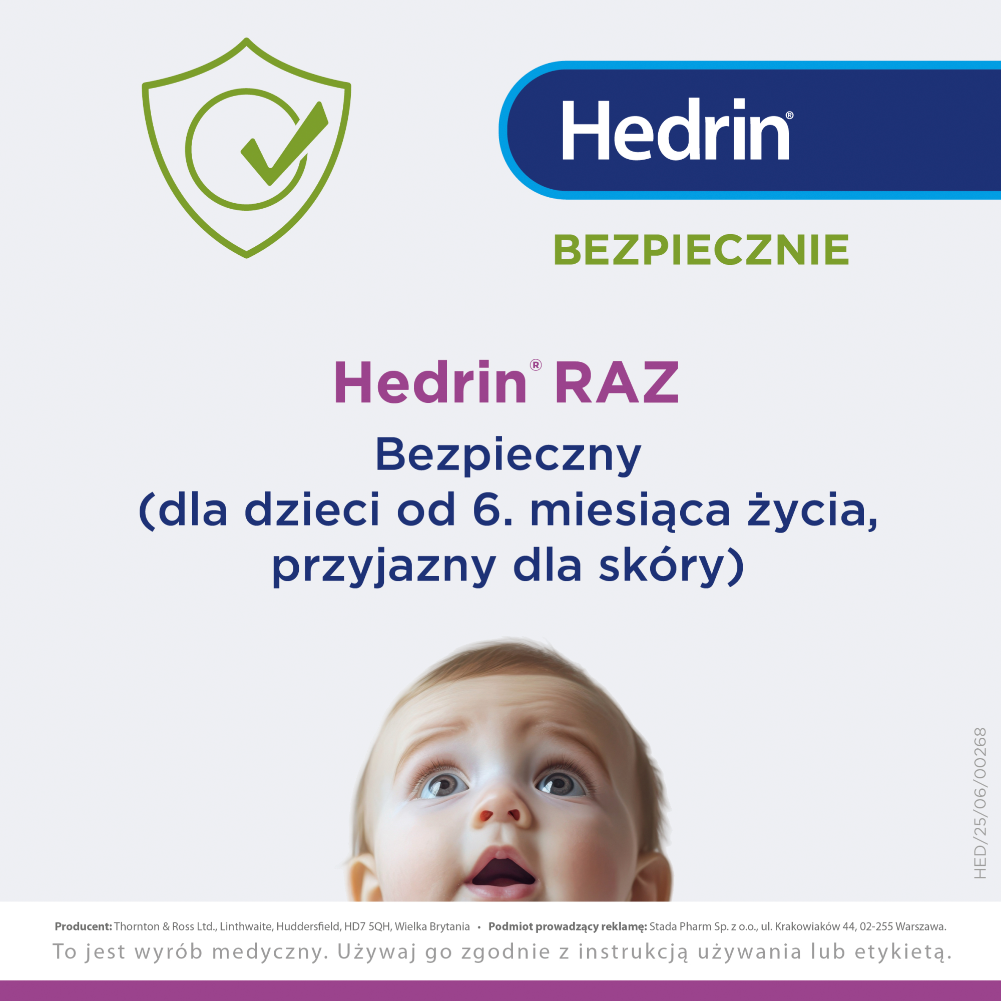 Hedrin Raz żel, spray 60 ml