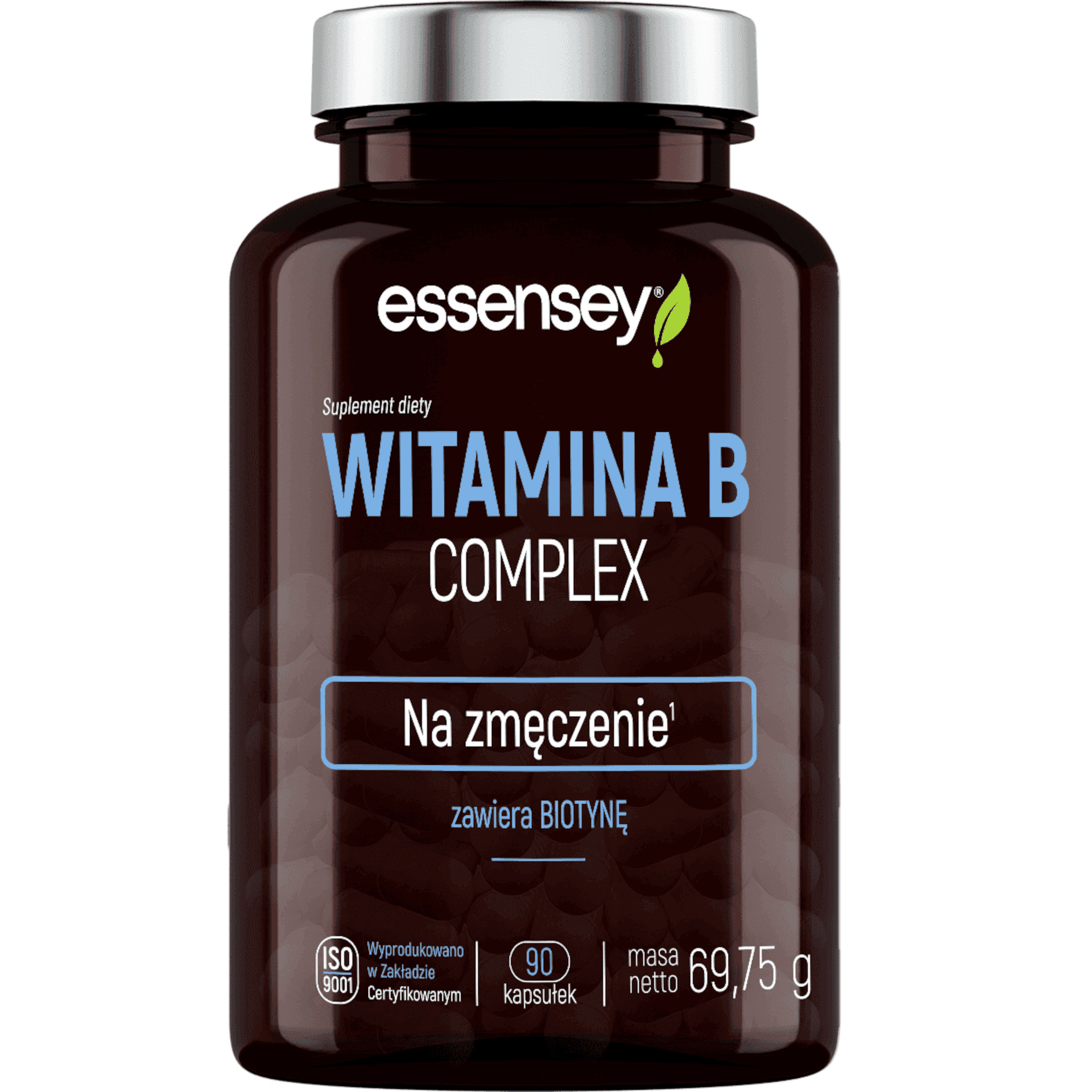 Essensey Witamina B Complex, kapsułki, 90 sztuk zdjęcie