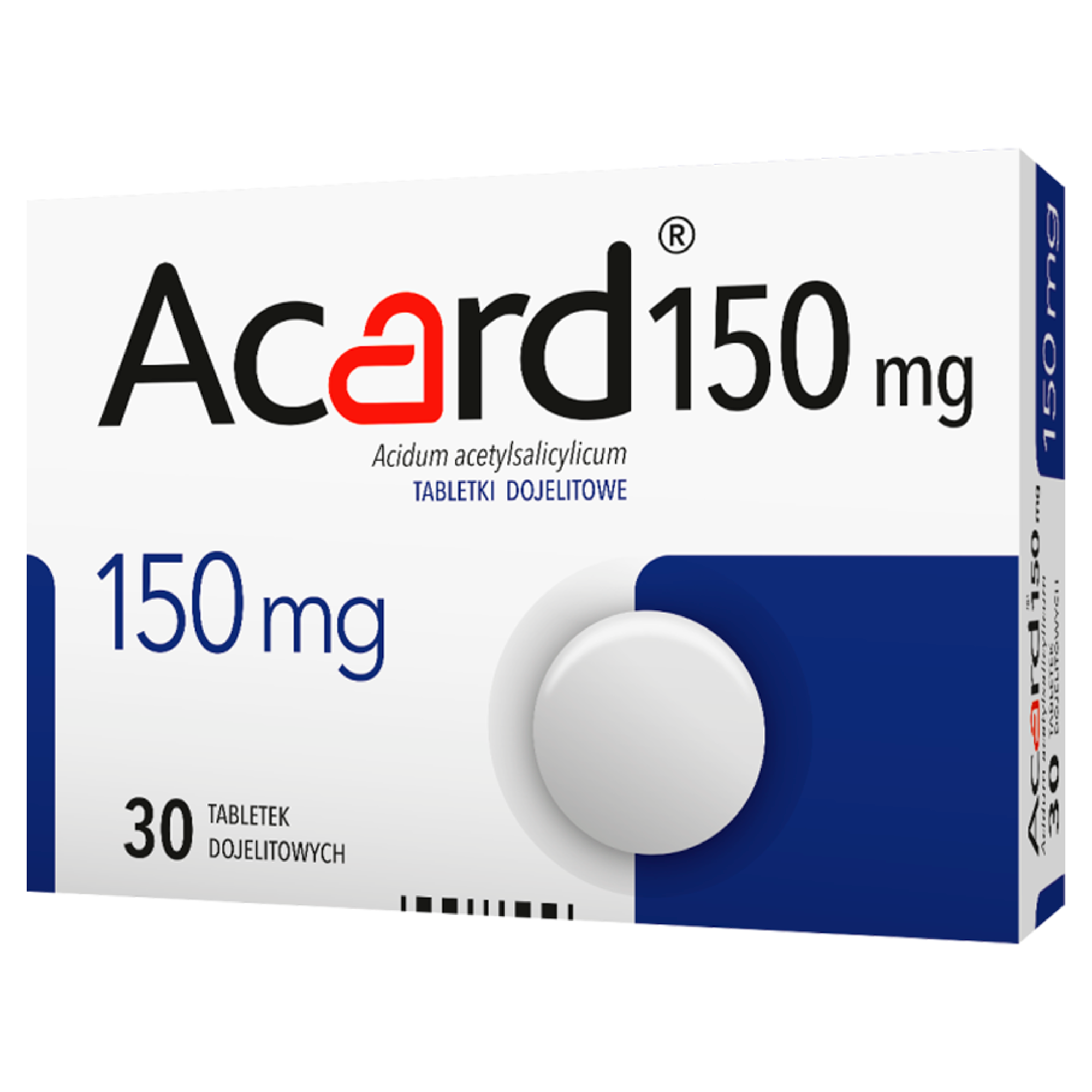 Acard 150mg 30 tabletek zdjęcie