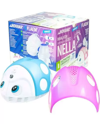Novama Nella By Flaem inhalator do nebulizacji dzieci 1 sztuka zdjęcie