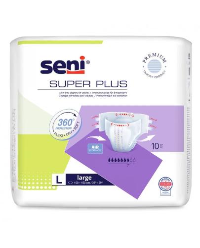 Super Seni Plus Large Pieluchomajtki dla dorosłych, 10 sztuk zdjęcie
