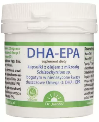 Dr Jacobs DHA-EPA 60 kapsułek zdjęcie