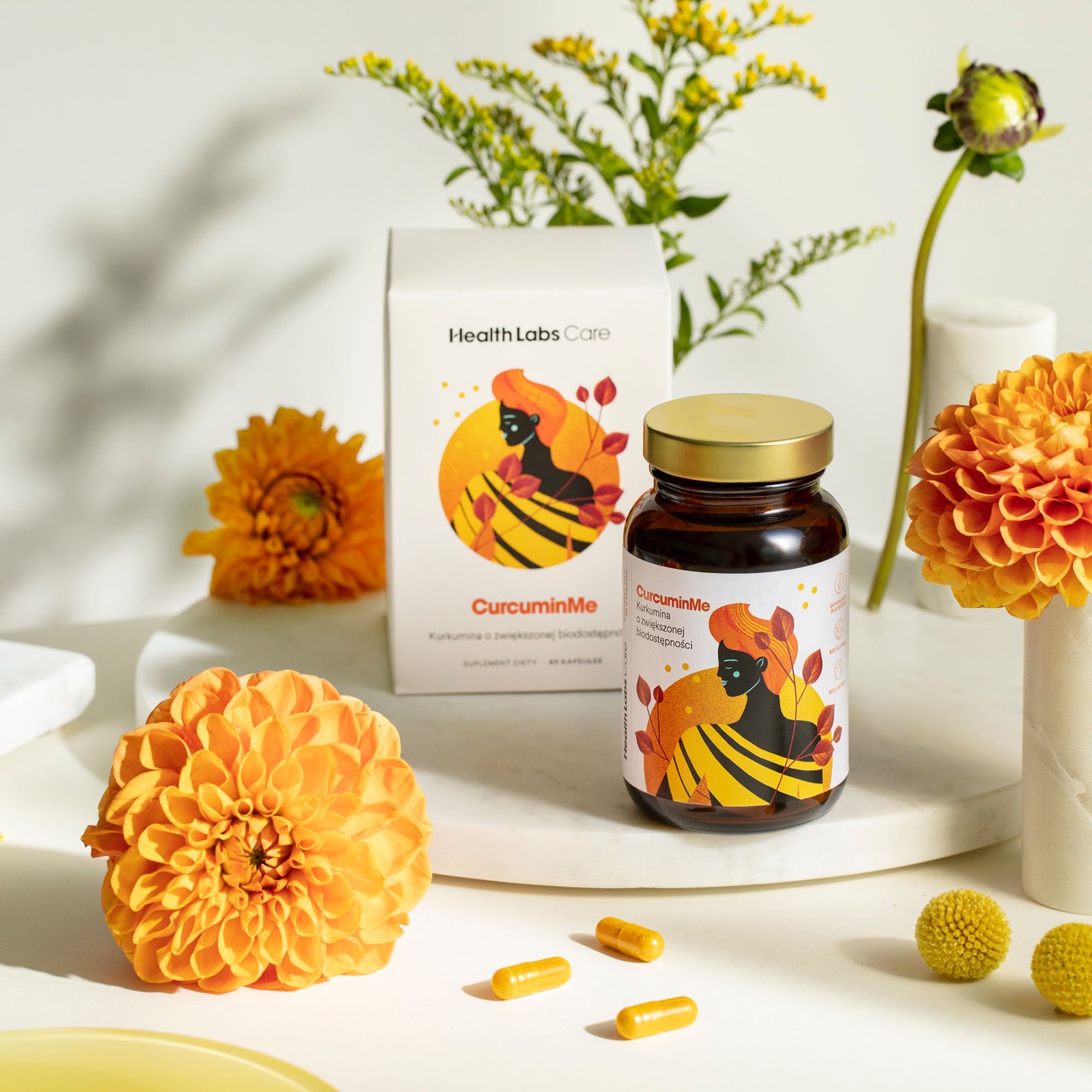 Health Labs Care, CurcuminMe, kapsułki, 60 sztuk