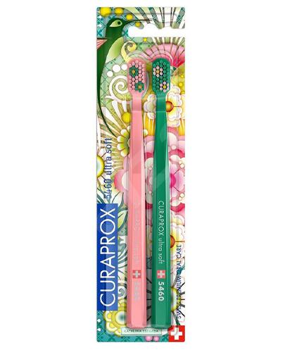 Curaprox Ultra Soft CS 5460 Summer Szczoteczka do zębów, 2 szt., wskazania. zdjęcie