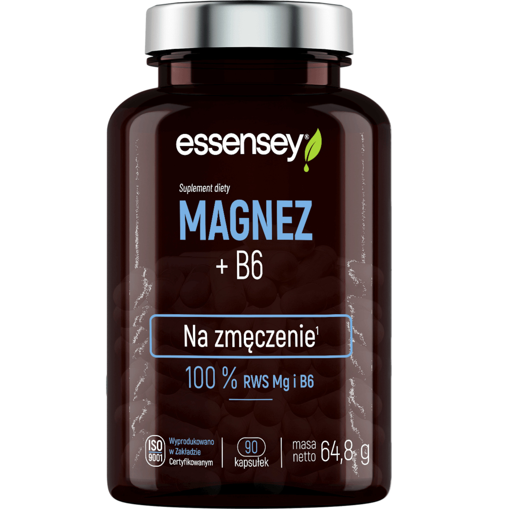Essensey Magnez + B6, kapsułki, 90 sztuk zdjęcie