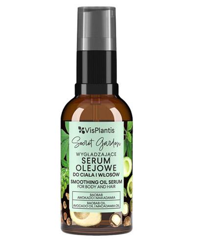 Vis Plantis Serum olejowe wygładzające do ciała i włosów, baobab, awokado, makadamia, 30 ml zdjęcie