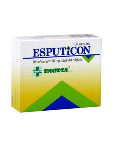 ESPUTICON 50 mg - 100 kaps. zdjęcie