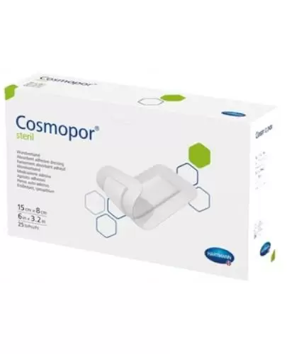 Hartmann Cosmopor steril opatrunek na ranę 15cm x 8cm 25 sztuk zdjęcie
