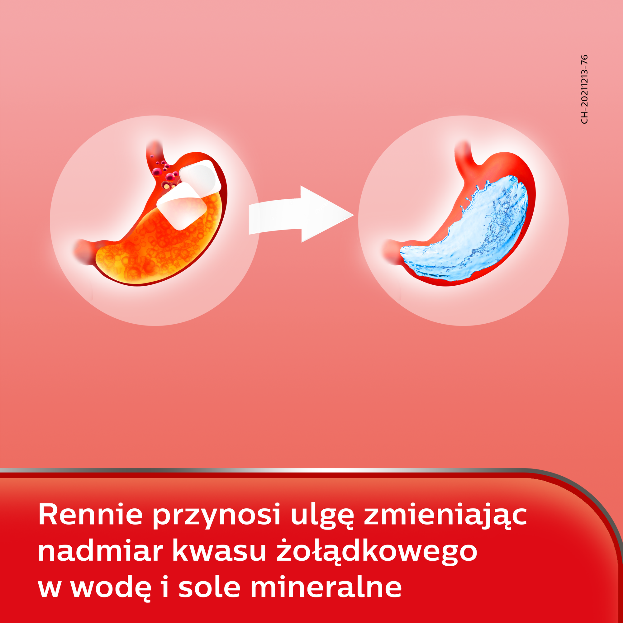 Rennie Antacidum smak miętowy 24 tabletki do ssania