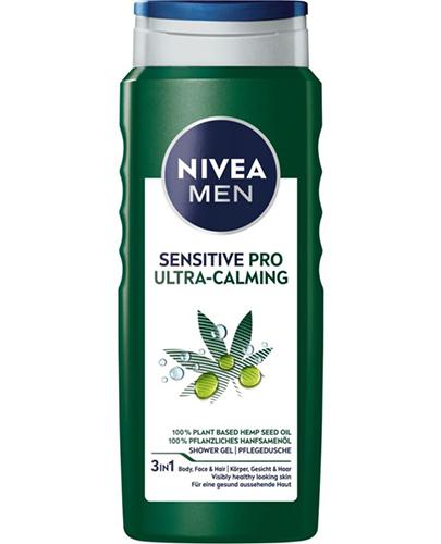 Nivea Men Sensitive Pro ultra-łagodzący żel pod prysznic dla mężczyzn 500 ml zdjęcie