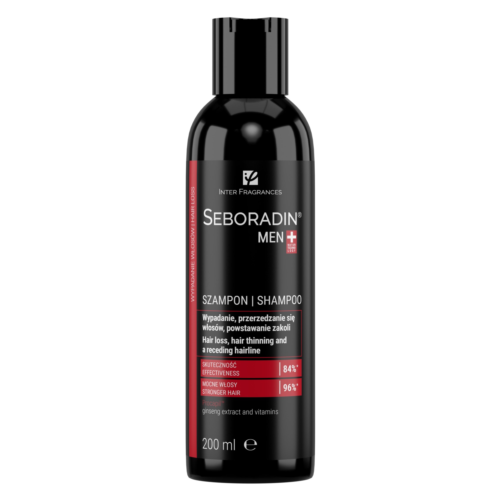 Seboradin Men szampon przeciw wypadaniu włosów 200 ml zdjęcie