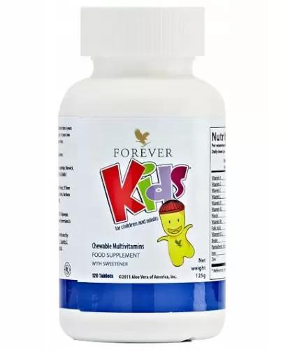 Forever Kids kompleks witaminowy dla dzieci 120 tabletek zdjęcie