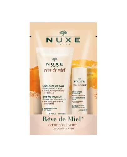 Nuxe Reve De Miel, Zestaw Krem do rąk, 30 ml + Pomadka do ust, 4 g   zdjęcie