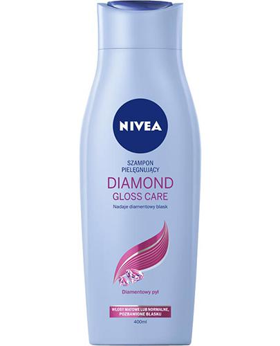 Nivea Diamond Gloss łagodny szampon z diamentowym pyłem 400 ml zdjęcie