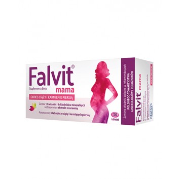 Falvit Mama witaminy dla kobiet w ciąży 30 tabletek