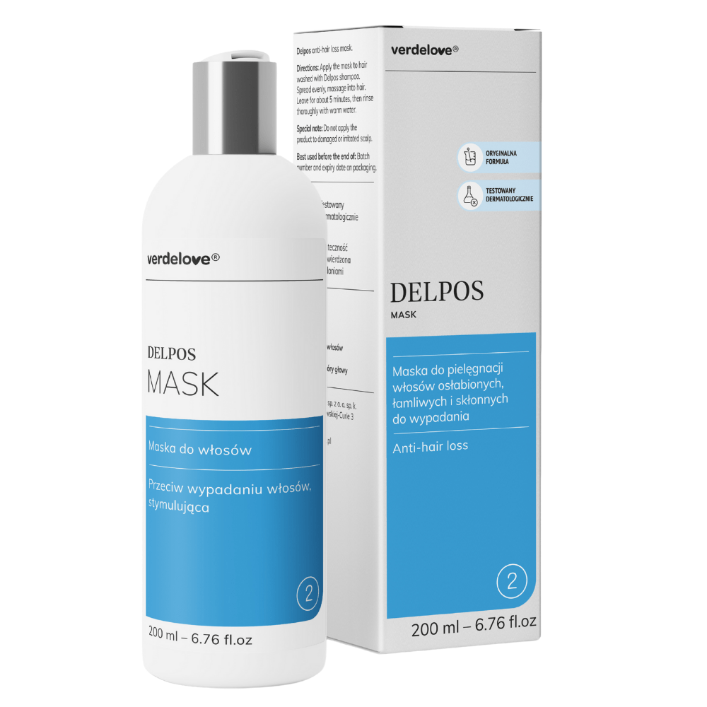 Verdelove Delpos Mas Maska wzmacniająca włosy, 200 ml zdjęcie
