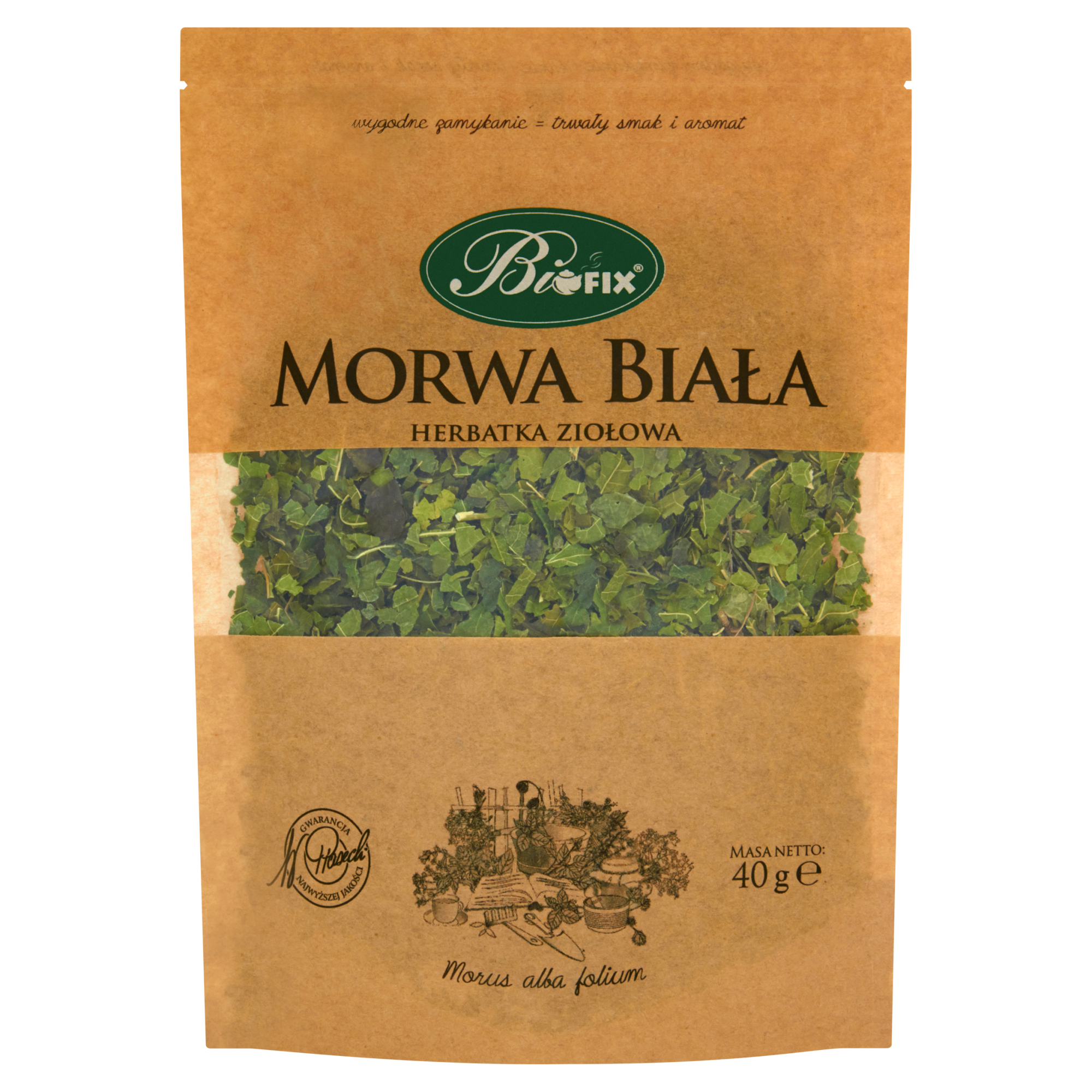BiFix Monozioła Morwa biała herbatka ziołowa, 40 g zdjęcie