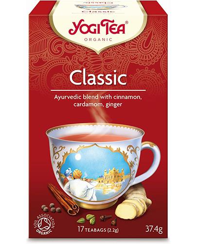 Yogi Tea Organic CLASSIC Herbatka klasyczna BIO - 17 sasz. - cena, opinie, stosowanie zdjęcie