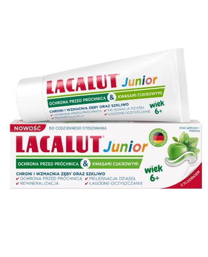 Lacalut Junior pasta do zębów 6+, 55 ml zdjęcie