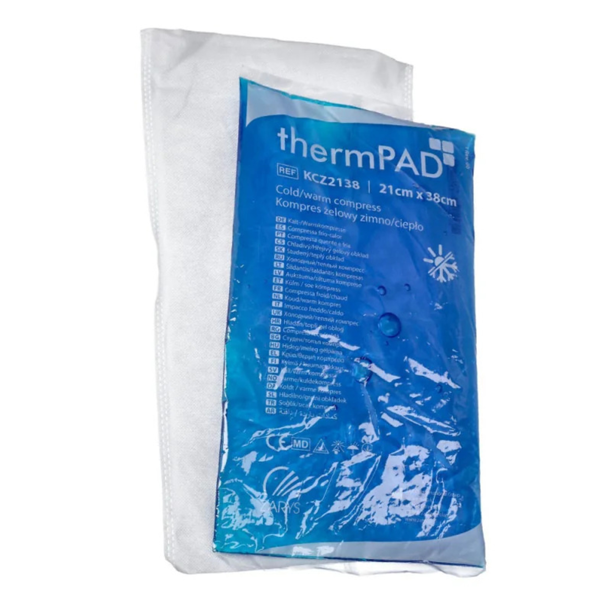 Kompres żelowy zimno/ciepło ThermPAD, 21cm x 38cm, 1 szt zdjęcie