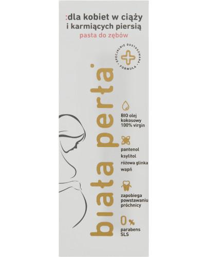 Biała Perła Pasta do zębów dla kobiet w ciąży i karmiących piersią, 75 ml  zdjęcie