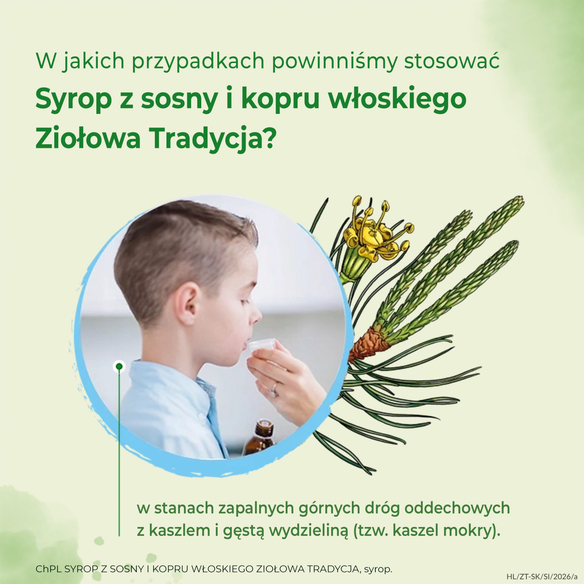 ZIOŁOWA TRADYCJA Syrop z sosny i kopru włoskiego, 125 g