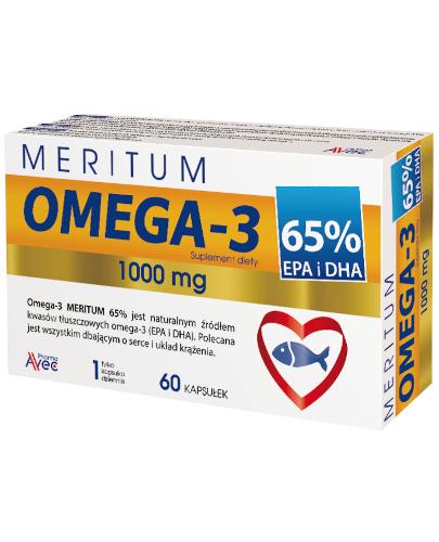 Meritum Omega-3 65% EPA i DHA 60 kapsułek zdjęcie