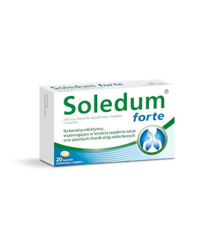 Soledum forte, 200 mg, kapsułki dojelitowe miękkie, 20 szt. zdjęcie